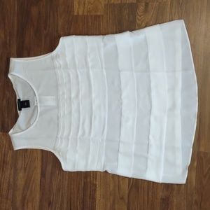 Ann Taylor factory polyester and cotton tank top